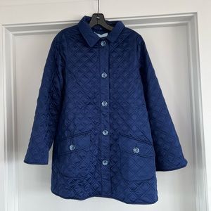 Hill House Duvet Coat Navy